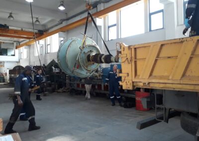 mooring winch assembly