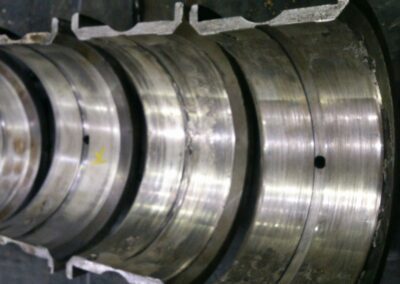 Compressor bearings inspection