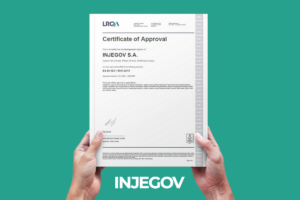 ISO certificate announcement mockup