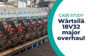 Wärtsilä 18V32 major overhaul CASE STUDY Feature image