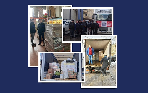 After the devastating events in Turkey and Syria, when INJEGOV Turkey loaded two trucks carrying the essentials for those affected by the earthquakes.